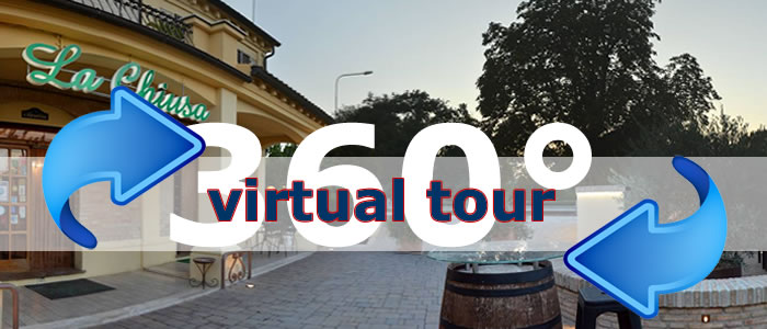 Click per visualizzare il Virtual Tour di Ristorante La Chiusa