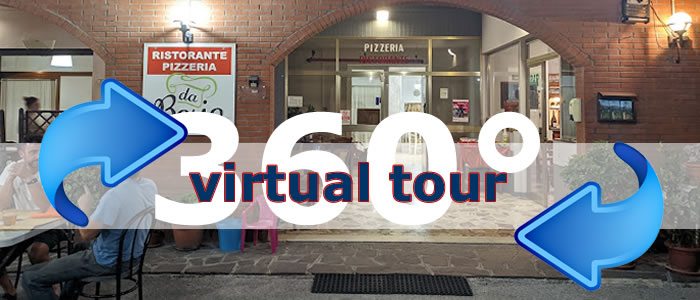 Click per visualizzare il Virtual Tour di Ristorante Pizzeria Da Bosio